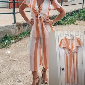 Peach/Neutral jumpsuit!